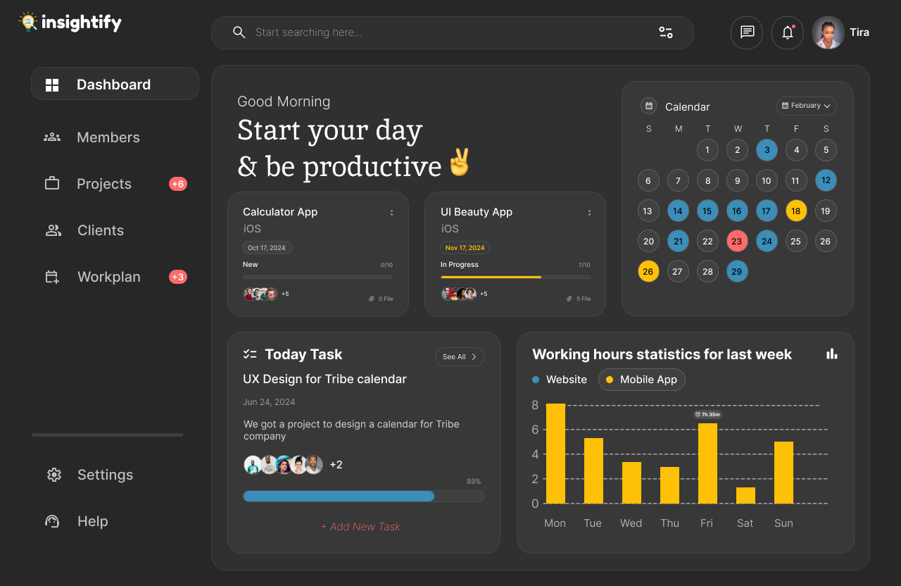 Example of Custom Website Design