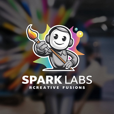 Spark Labs 3d animation app branding creative design engagement fusions graphic design illustration logo media motion graphics social technology ui vector