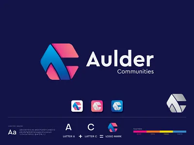 Ac logo design branding design graphic design logo
