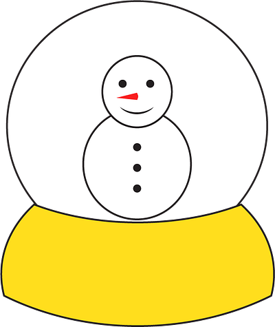 snowball graphic design illustratio snowball
