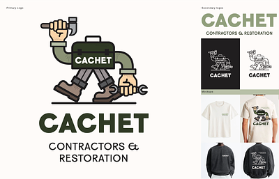 Cachet branding design graphic design illustration logo typography vector