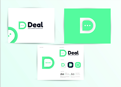 Deal logo design branding clean colorfull creative design flat graphic design illustration logo