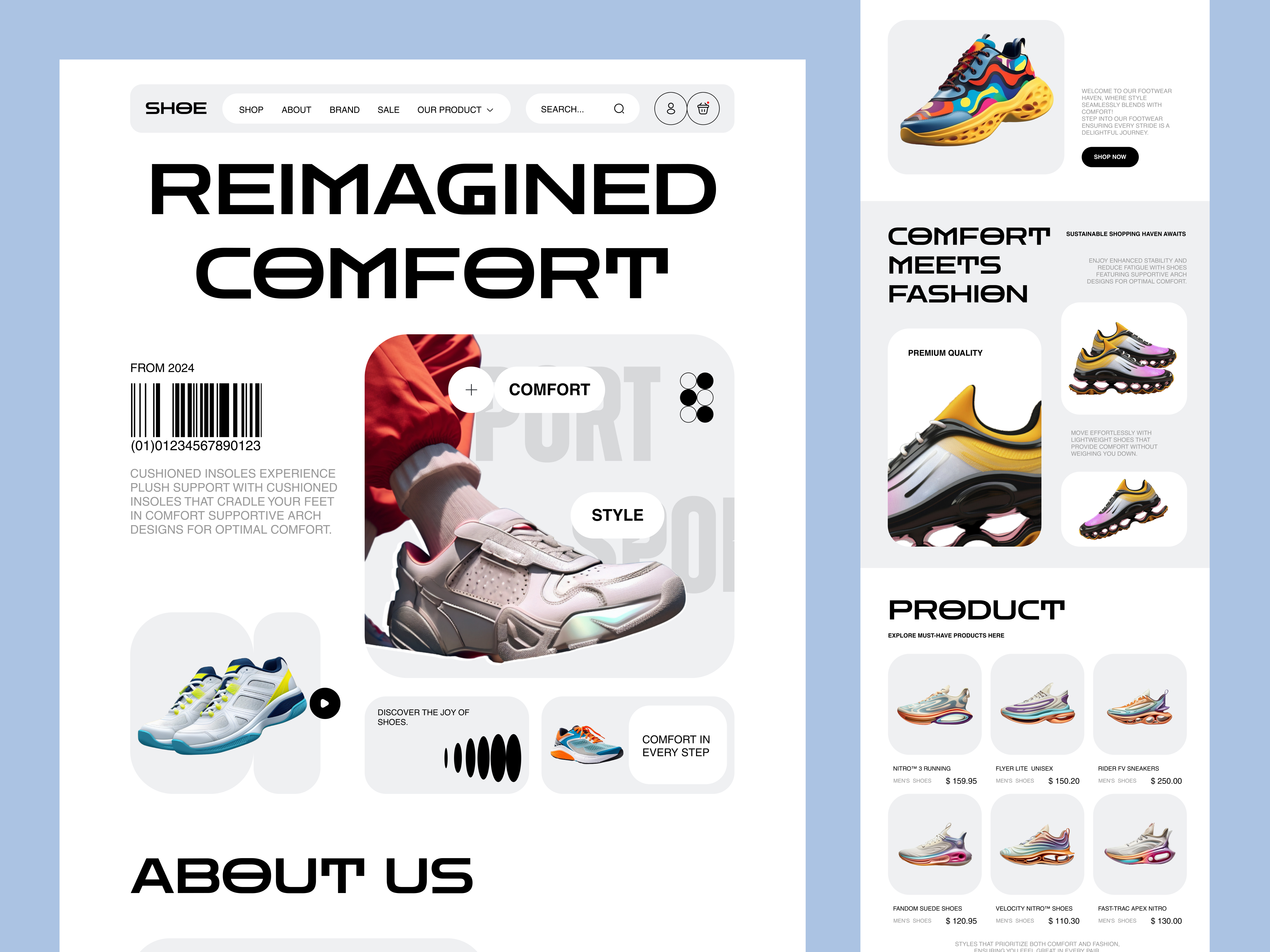 Example service media