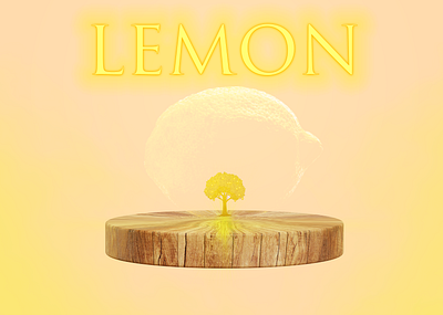 Lemon design design fruit graphic lemon living room