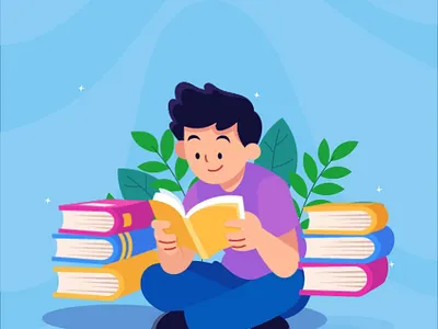 World Book Day Animation animation motion graphics