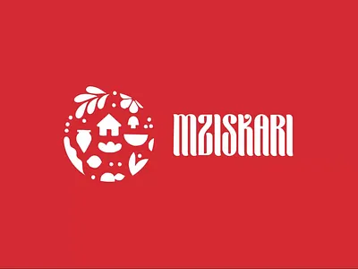 Mziskari Logo animation animation design graphic design illustration logo motion design motion graphics typography