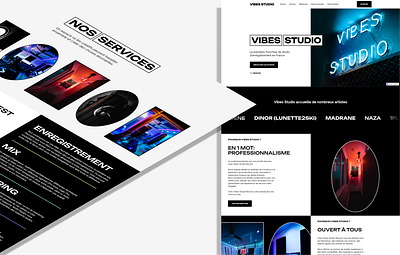 Vibes Studio - Webflow