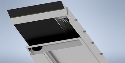 AutoDesk CAD, Portable Wheelchair Ramp w railings design