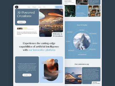 AI. - AI Platform Design app design branding figma landing page design logo prototyping responsive design ui ui prototyping ux ux research uxui design web design web development website website design