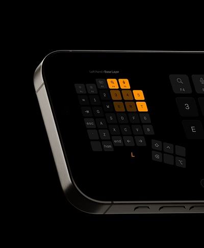 Glove80 ZMK Mobile Editor Concept
