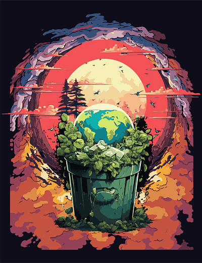 Love your mother (Earth)! earth graphic design illustration