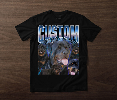 Dog Bootleg T shirt Design bootleg tshirt custom t shirt design dog t shirt illustration t shirt design typography t shirt design