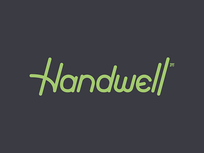 Handwell Lettering lettering logo typography