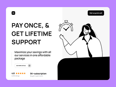 Illustration and hero header Design 247 support black and white illustration flat illustration graphic design hero header illustration monochrome neelpari notion style notion style illustration saloni support women ui vector women illustration