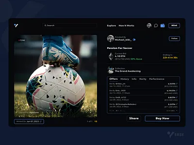 NFT Marketplace blockchain branding crypto dashboard dex ethereum marketplace mobile nft product design web application web3