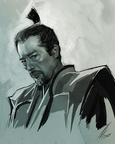 Shogun illustration shogun