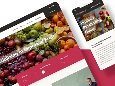 Sbrocco International UI Design design interface mobile design ui design ux design website design