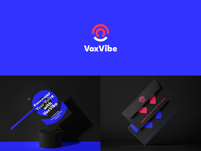 VoxVibe Logo Design Identity ai ai vocal brand brand design branding graphic design logo logo concept logo design vocal coaching