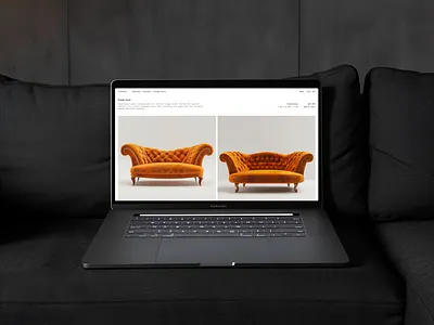 Luxury Furniture Store Website design ecommerce furniture store mobile design store ui ui design website design website store