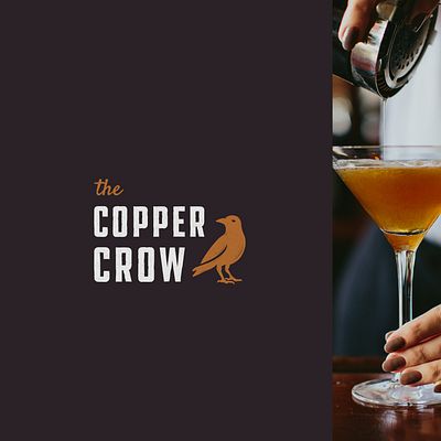 The Copper Crow Branding branding icon logo logo design restaurant restaurant logo