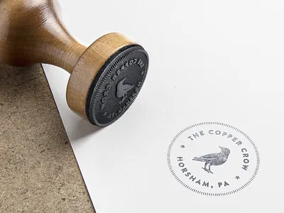 The Copper Crow Branding branding icon illustration logo logo seal restaurant restaurant branding seal