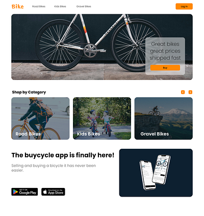 Buy Bike bike branding figma logo shop shopping site ui ux website فارسی فیگما