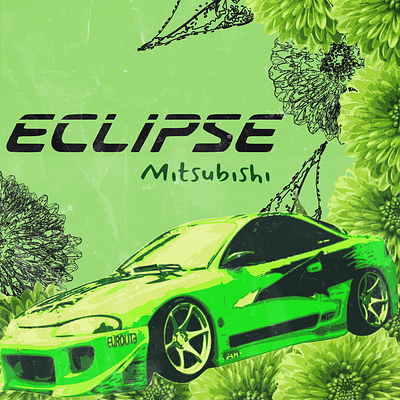 Mitsubishi eclipse art