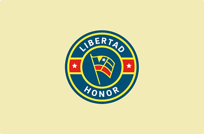 Venezuelan Freedom Badge badges graphic design illustration