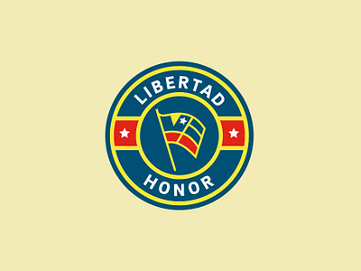 Venezuelan Freedom Badge badges graphic design illustration venezuela