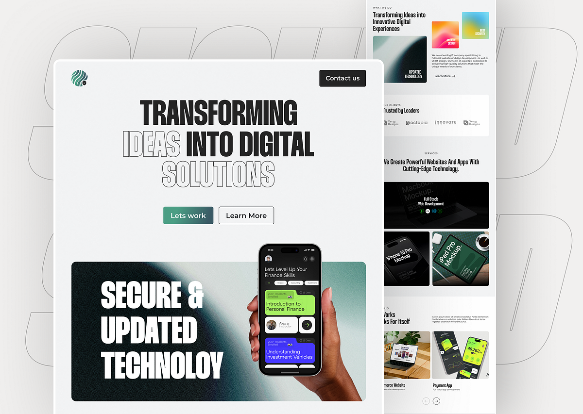 Software Agency Web Design