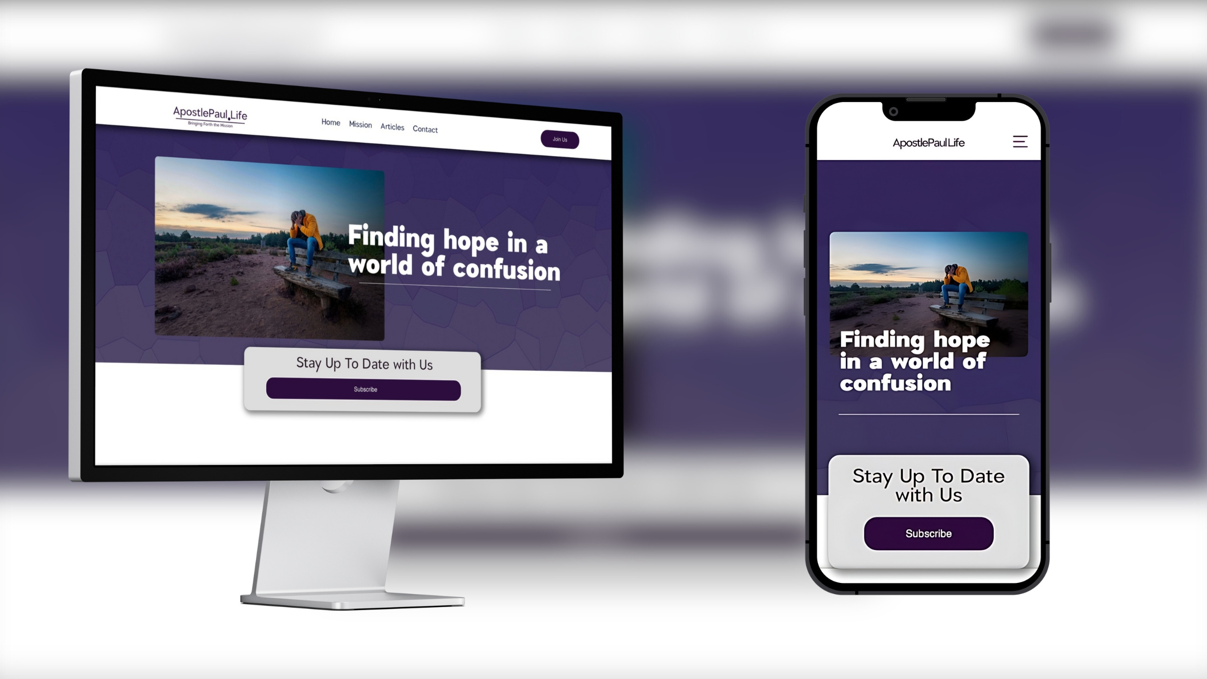 ApostlePaul.Life web designs website design wordpress