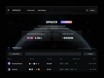 Crypto Airdrops App desigh ui app crypto app ui