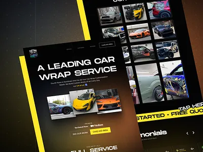 Customsbyali Web Development & Design Landing Page design design agency design subscription designs graphic design illustration landing page trilogy trilogy studios ui ux web design web development webdevelopment website wordpress