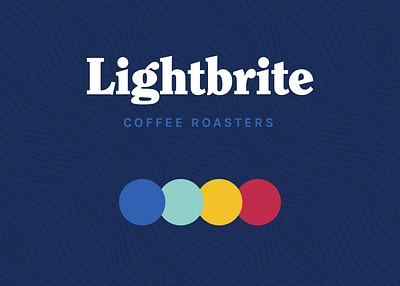 Lightbrite Coffee Logo & Branding branding coffee branding color logo