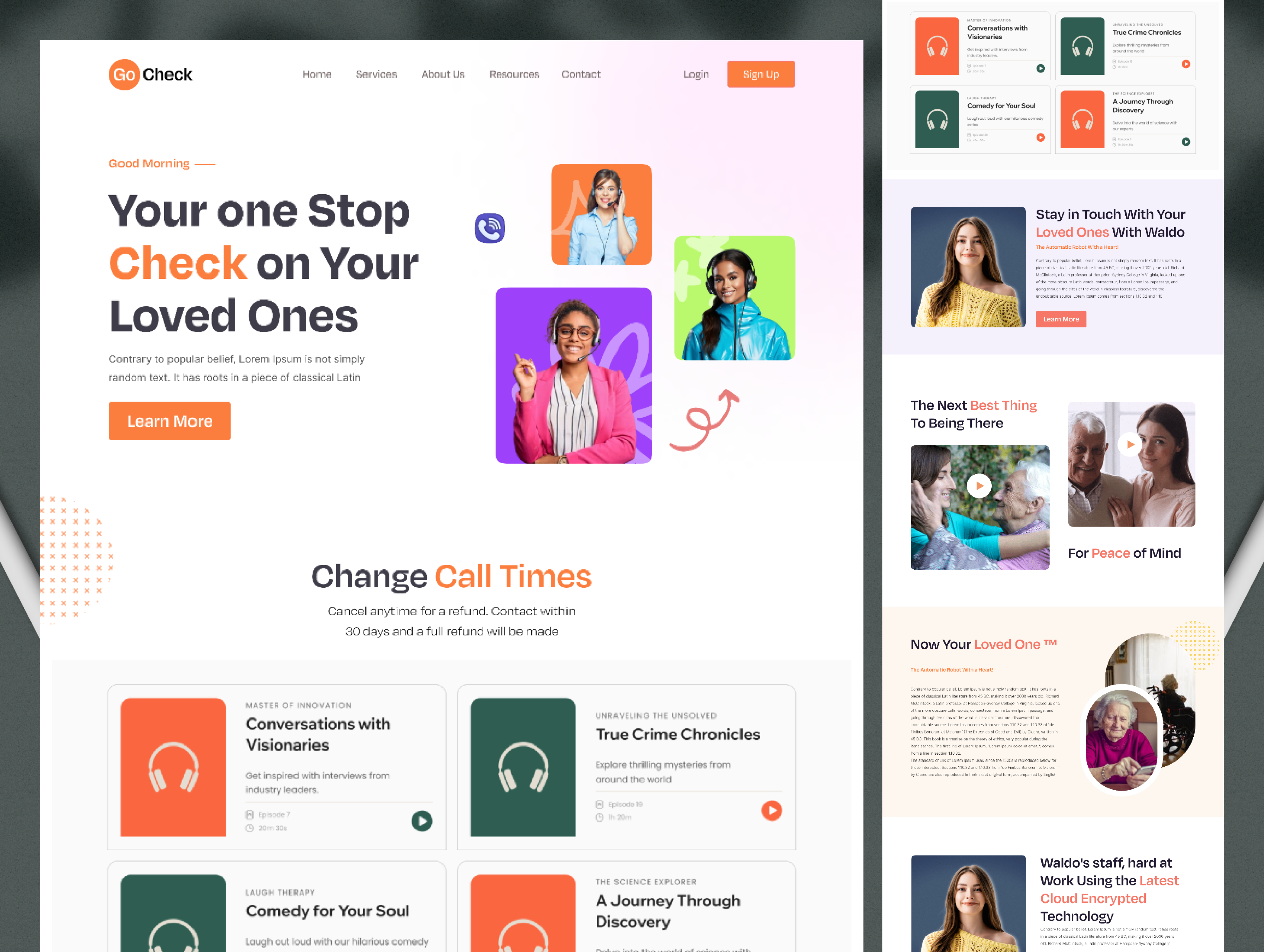 Podcast Website Design audio clean conversation design inspiration landing page listening live live streaming music podcast podcasting podcasts pop art sharing stories streaming ui ux website