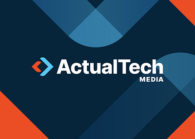 Logo & branding for ActualTech agency branding brand guidelines branding logo pattern tech logo