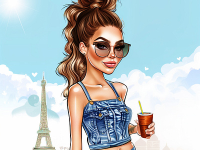 Tourist Woman Cartoon | Tourist Girl Cartoon beautiful cartoon female cartoon female tourist cartoon girl cartoon girl in paris cartoon girl tourist in paris cartoon portrait cartoon tourist girl cartoon tourist woman cartoon woman cartoon woman in paris custom cartoon portrait female cartoon portrait fiverr girl cartoon portrait icartoonall icartoonall on fiverr travel girl cartoon character woman cartoon portrait