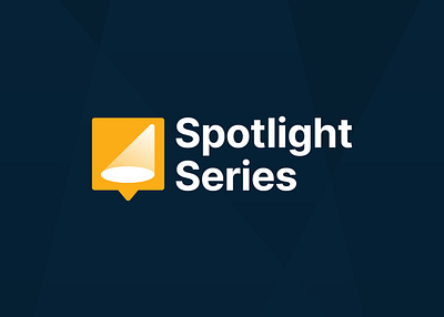 Spotlight Series Logo brand design branding logo minimal simple spotlight