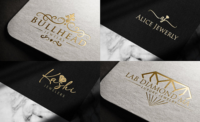 I will do luxury jewelry shop logo design and unlimited revision design diamond logo graphic design jewelary logo jewellery logo logo design vector