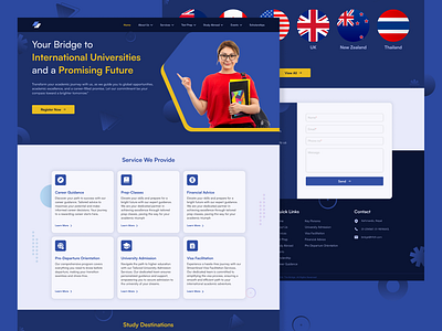 The Bridge Consultancy consultancy education school ui webdesign