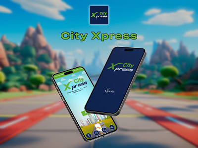 City Xpress 3d animation app design branding casestudy city cityxpress creative design game gamedesign graphic design idea illustration logo mobile app case study motion graphics ui xpress