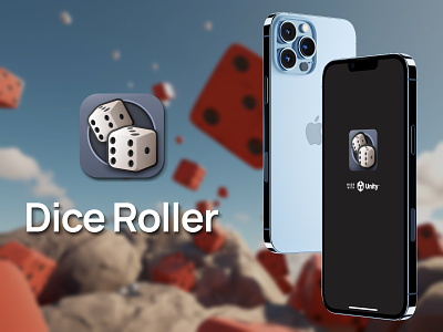 Dice Roller app design branding casestudy creative design dice diceroller game gamedesign gameportfolio graphic design idea illustration mobile app case study ui