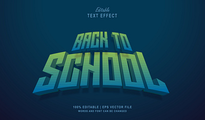 Text Effect Back to School crayons text effect