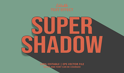 Text Effect Super Shadow sale text effect