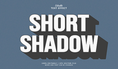 Text Effect Short Shadow sale text effect
