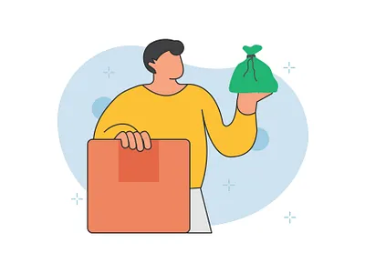 Businessman earning money from business 👇🏽 business growth