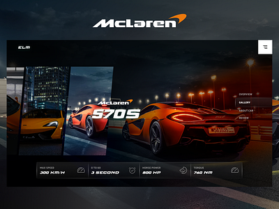 Super Car Rental Service Design app car dark designclean figma futuristic game glass game mac mclaren supercar