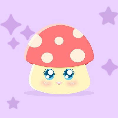 MashrooM cute design figma graphic design illustration mashroom vector