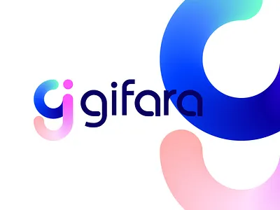 Modern Gradient Gi Logo design for Gifara app brand identity branding business colorful corporate creative design ecommerce finance geometric logo gi abstract logo gi letter logo graphic design icons identity logo logo design logo designer logos