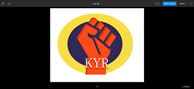Logo Design : Project logo "KYR- Know Your Rights" 3d branding graphic design logo ui